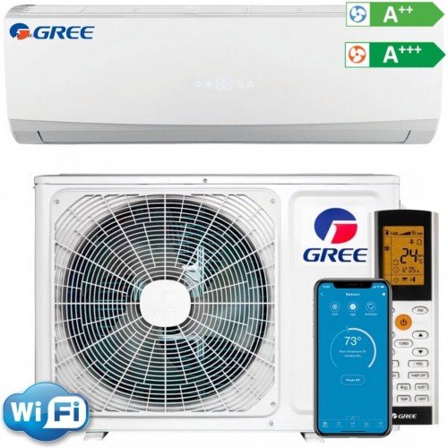 W1GRE- Šilumos siurblys oras-oras Gree Lomo Nordic 7,1/7,8kW, su Wifi